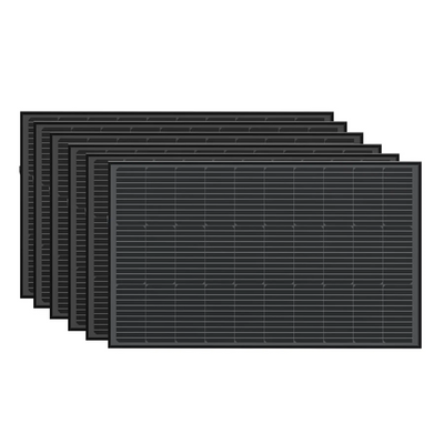 Набір сонячних панелей EcoFlow 6*100 Solar Panel (EFSolar6*100W) 00000263 фото