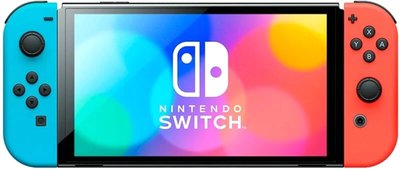 Портативна ігрова приставка Nintendo Switch OLED with Neon Blue and Neon Red Joy-Con (045496453442) 00000328 фото