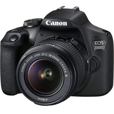 Фотоаппарат Canon EOS 2000D kit (18-55mm) DC III (2728C007) 00005745 фото