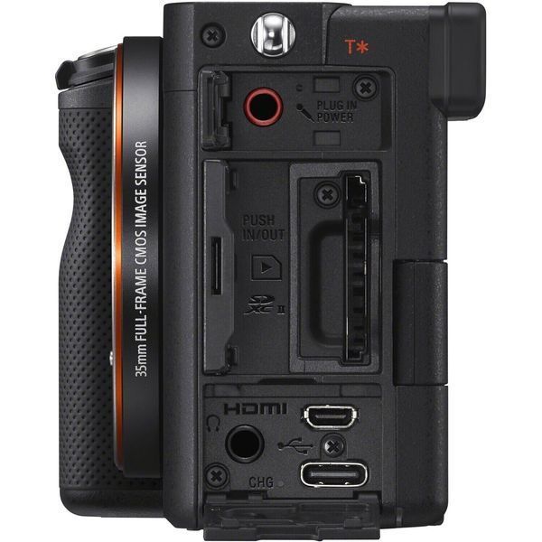 Бездзеркальний фотоапарат Sony Alpha a7C kit (28-60mm) Black (ILCE7CLB) 00005695 фото