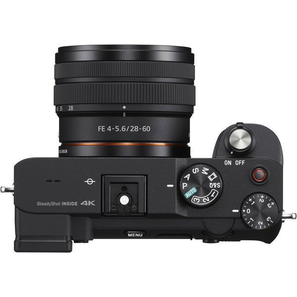 Бездзеркальний фотоапарат Sony Alpha a7C kit (28-60mm) Black (ILCE7CLB) 00005695 фото