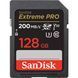 Карта памяти SanDisk 128GB SDXC UHS-I U3 V30 Extreme Pro (SDSDXXD-128G-GN4IN) 00006432 фото 1