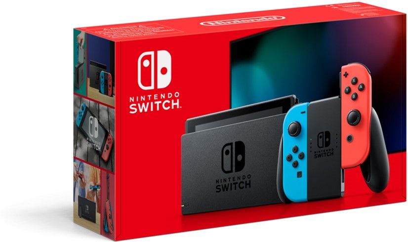 Портативная игровая приставка Nintendo Switch with Neon Blue and Neon Red Joy-Con (045496452629) 00000329 фото