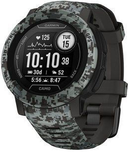 Смарт-годинник Garmin Instinct 2 - Camo Edition Graphite Camo (010-02626-13) 00008041 фото