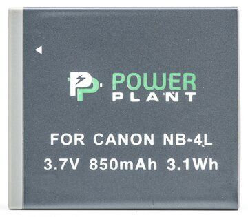 Аккумулятор PowerPlant Canon NB-4L 00006215 фото
