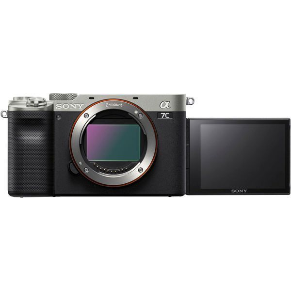 Бездзеркальний фотоапарат Sony Alpha a7C body Silver (ILCE7CS) 00005704 фото