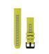 Ремінець Garmin 22mm QuickFit Electric Lime/Graphite силіконовий (010-13280-03) 00007941 фото 1