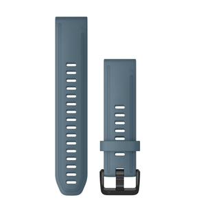 Сменный ремешок Garmin QuickFit 20 мм Silicone Band Lakeside Blue 010-12870-00 00007605 фото