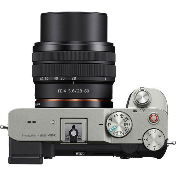 Бездзеркальний фотоапарат Sony Alpha a7C kit (28-60mm) Silver (ILCE7CLS) 00005705 фото