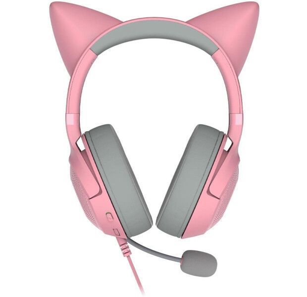 Ігрова гарнітура Razer Kraken Kitty V2 Quartz (RZ04-04730200-R3M1) 00000131 фото