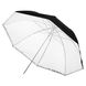 Зонт Mircopro UB-007 100см (черный/серебристый/полупрозрачный) 00007219 фото 1
