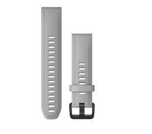 Сменный ремешок Garmin 20mm QuickFit Silicone Band Powder Gray 010-12866-00 00007606 фото