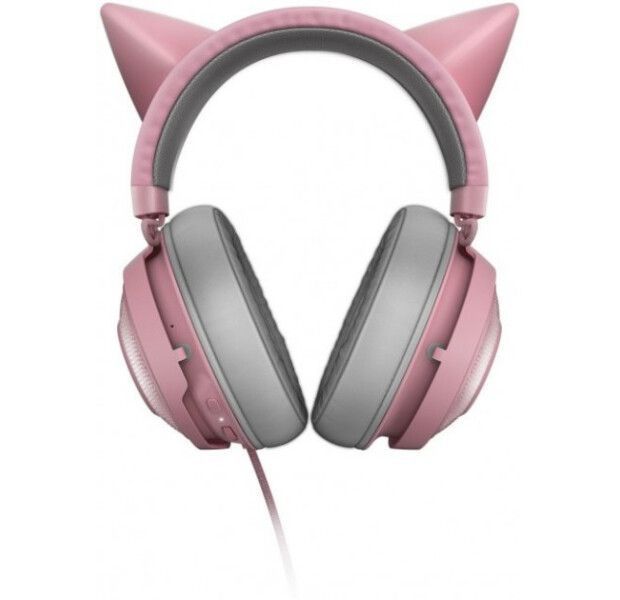 Ігрова гарнітура Razer Kraken Kitty Edition Quartz (RZ04-02980200-R3M1) 00000132 фото