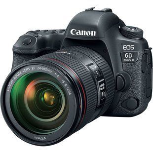 Зеркальный фотоаппарат Canon EOS 6D Mark II Kit (24-105mm f/4) L II IS USM 00005757 фото