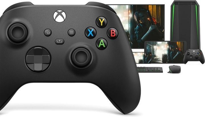 Геймпад Microsoft Xbox Series X | S Wireless Controller Carbon Black (XOA-0005, QAT-00001) 00007755 фото
