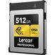 Карта памяти Lexar 512GB Professional CFexpress Type B (GOLD Series) 00006444 фото 3
