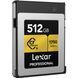 Карта памяти Lexar 512GB Professional CFexpress Type B (GOLD Series) 00006444 фото 2