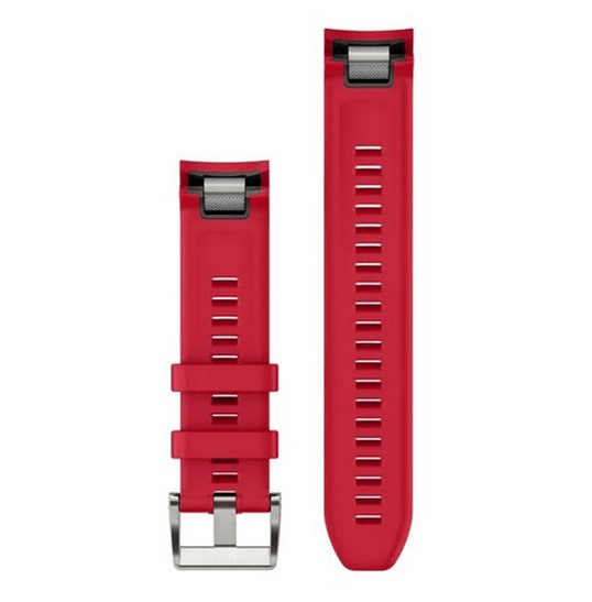 Ремінець Garmin MARQ GEN2 QuickFit 22 мм Red силіконовий 010-13225-03 00007558 фото