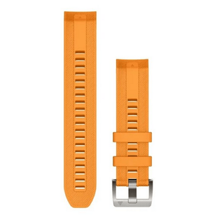 Ремешок Garmin MARQ GEN2 QuickFit 22 мм Spark Orange силиконовый 010-13225-04 00007559 фото
