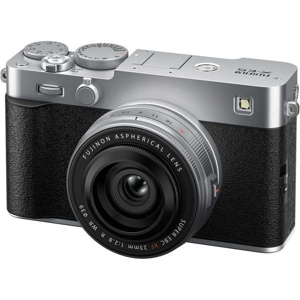 Беззеркальный фотоаппарат Fujifilm X-E5 kit 23mm f/2.8 R WR Silver (16949923) 00009226 фото