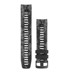 Ремешок силиконовый Garmin Instinct 22 мм Graphite Camo 010-12854-27 00007513 фото