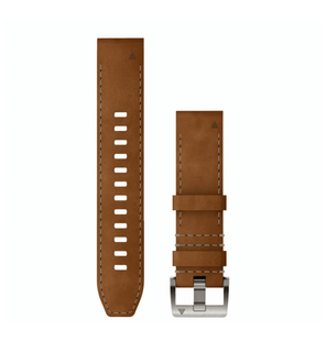 Кожаный ремешок Garmin Marq Gen2 QuickFit 22 мм Hybrid Leather Strap Brown Black 010-13225-08 00007563 фото
