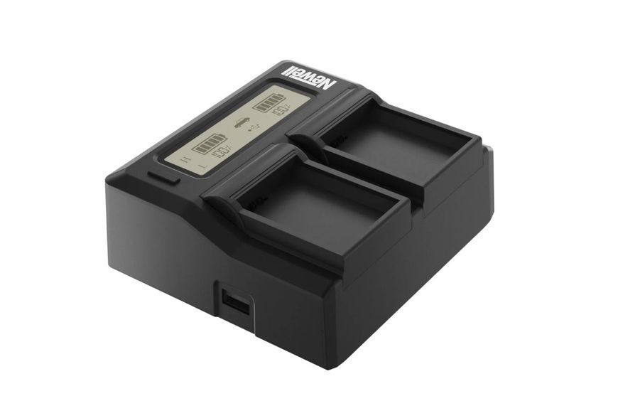 Зарядний пристрій Newell DC-LCD dual для Nikon EN-EL15, 15B, 15C 00006324 фото