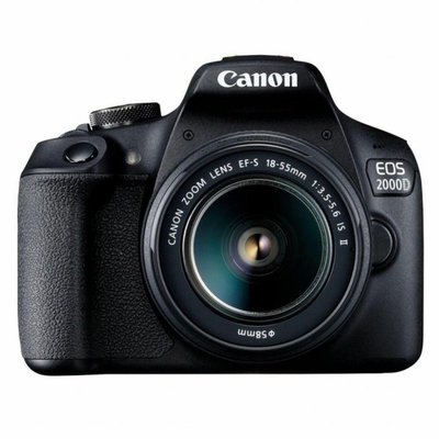 Фотоаппарат Canon EOS 2000D kit (18-55mm) IS II (2728C008) 00005746 фото
