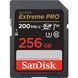 Карта памяти SanDisk 256GB SDXC UHS-I U3 V30 Extreme Pro (SDSDXXD-256G-GN4IN) 00006433 фото 1