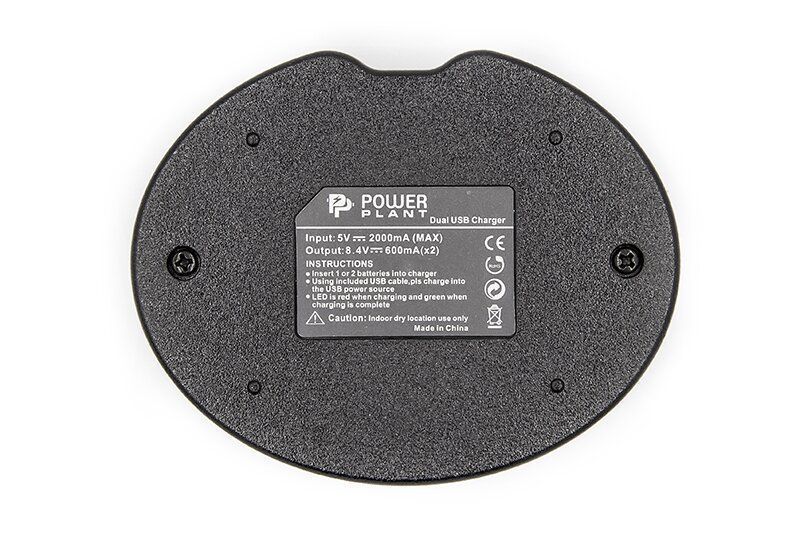 Зарядное устройство PowerPlant Fujifilm NP-W126 для двух аккумуляторов 00006307 фото