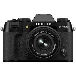 Беззеркальный фотоаппарат Fujifilm X-T50 kit 15-45mm f/3,5-5,6 Black (16828741) 00008100 фото