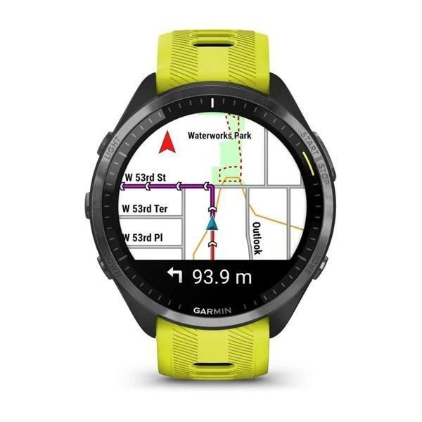 Спортивные часы Garmin Forerunner 965 Yellow/Black Titanium Bezel (010-02809-12) 00007664 фото