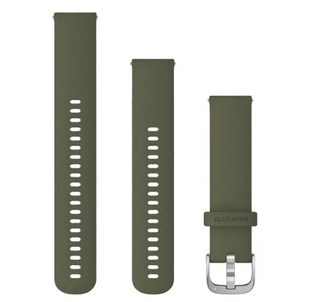 Ремінець для годинника Venu Garmin Quick Release 20 мм Moss силіконові 010-12924-11 00007515 фото