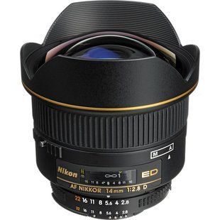 Об'єктив Nikon AF 14mm f/2.8D ED 00005866 фото