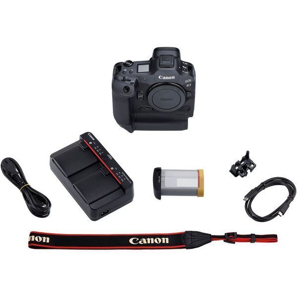 Бездзеркальний фотоапарат Canon EOS R3 Body (4895C014) 00005766 фото