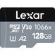 Карта памяти Lexar 128GB Professional 1066x UHS-I microSDXC + SD adapter (LMS1066128G-BNANG) 00006453 фото 1