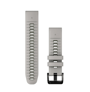 Ремешок Garmin 22mm QuickFit Fog Gray/Moss силиконовый 010-13280-08 00007567 фото
