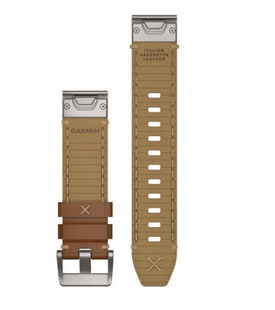 Кожаный ремешок Garmin MARQ QuickFit 22 мм коричневый 010-12738-04 00007618 фото