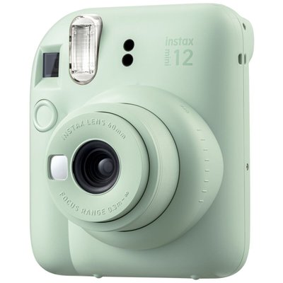 Фотоаппарат Fujifilm Instax Mini 12 (Mint Green) + Фотобумага (10 шт.) 00005818 фото
