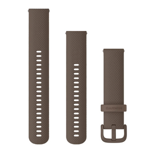 Ремінець для годинника Venu Garmin Quick Release 20 мм Cocoa силіконові 010-12924-81 00007519 фото