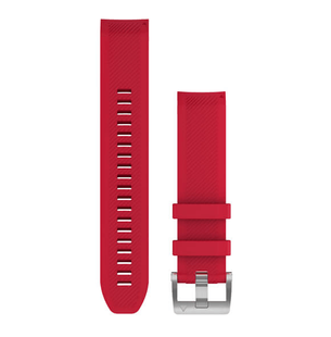 Ремешок Garmin MARQ QuickFit 22 мм красный силиконовый 010-12738-17 00007620 фото
