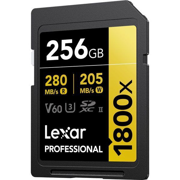 Карта пам'яті Lexar 256GB Professional 1800x UHS-II SDXC (GOLD Series, 2-Pack) 00006457 фото