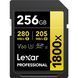 Карта пам'яті Lexar 256GB Professional 1800x UHS-II SDXC (GOLD Series, 2-Pack) 00006457 фото 1