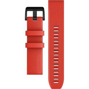 Ремешок силиконовый Garmin QuickFit 22 мм Laser Red (010-12901-02) 00008058 фото
