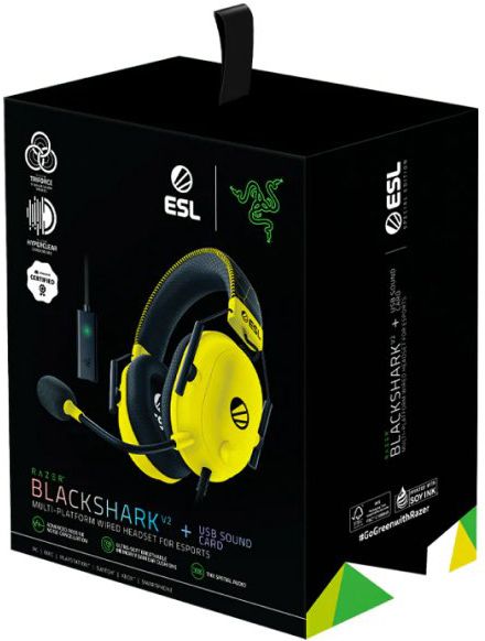 Ігрова гарнітура Razer Blackshark V2 + USB ESL Edition (RZ04-03230500-R3M1) 00000097 фото