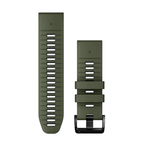 Ремінець Garmin QuickFit 26 мм силіконовий Moss/Graphite 010-13281-07 00007571 фото