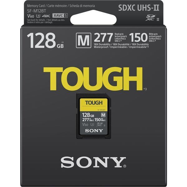 Карта пам'яті Sony 128GB SF-M Series Tough UHS-II SDXC 00006408 фото