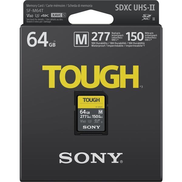 Карта пам'яті Sony 64GB SF-M Series Tough UHS-II SDXC 00006409 фото