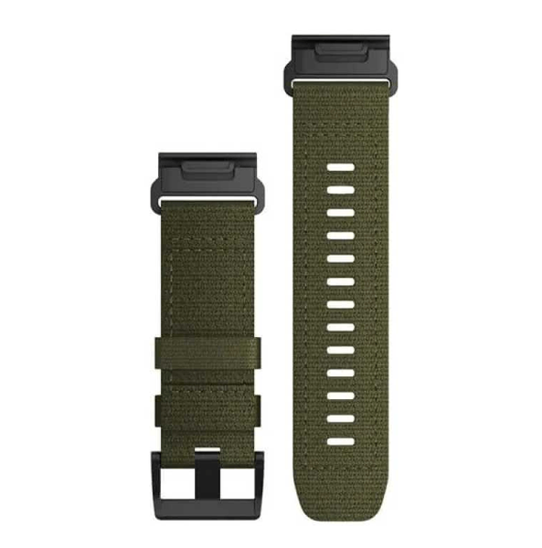 Ремінець Garmin Fenix 7 26 мм QuickFit Tactical Ranger Green Nylon 010-13010-10 00007473 фото