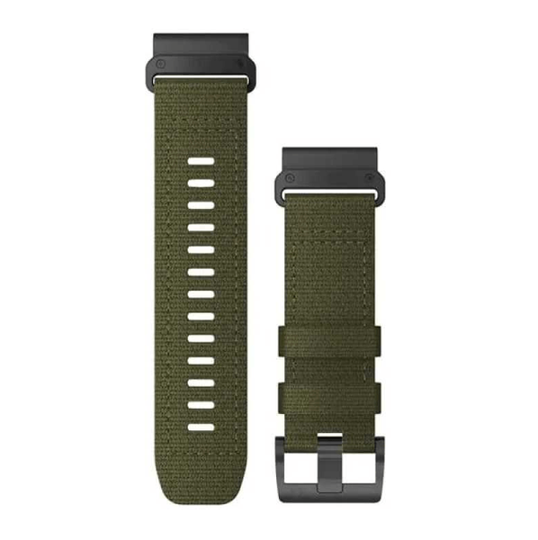 Ремінець Garmin Fenix 7 26 мм QuickFit Tactical Ranger Green Nylon 010-13010-10 00007473 фото